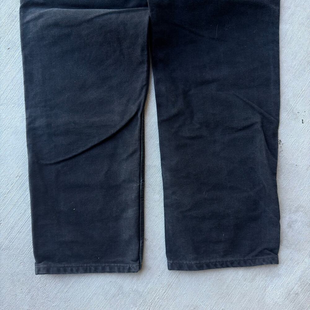 Carhartt black double knee work wear carpenter pants - Picture 6 of 7